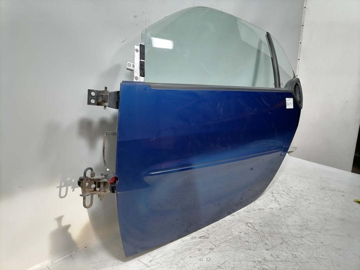 Smart ForTwo Coupe 450 original T&uuml;r links EAF Star Blue Rohbau BJ03